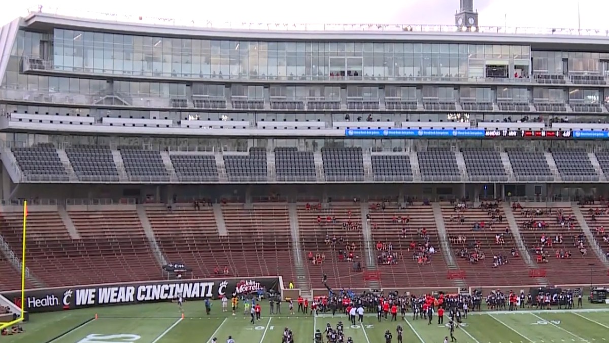 Cincinnati Bengals stadium seating chart, attendance numbers