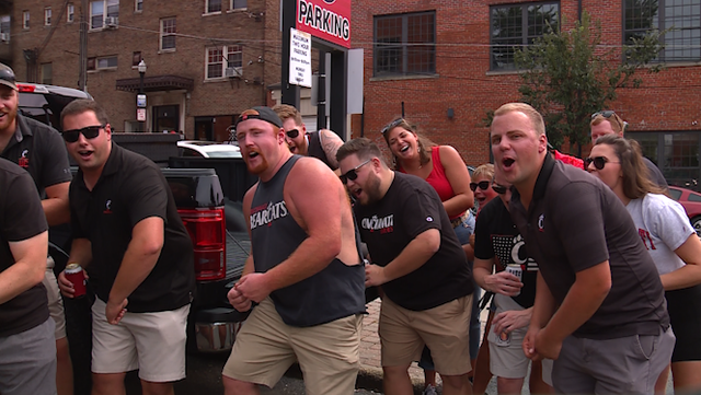 Bearcat fans celebrating first win of the season - Vimarsana News