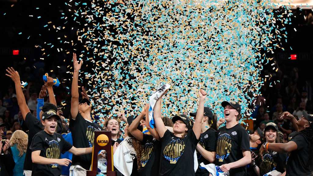 UCLA claims its 1st NCAA women's basketball title