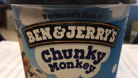 Ben & Jerry's ice cream pint