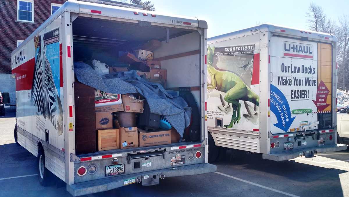 Maine man accused of stealing enough items to fill 2 UHaul trucks