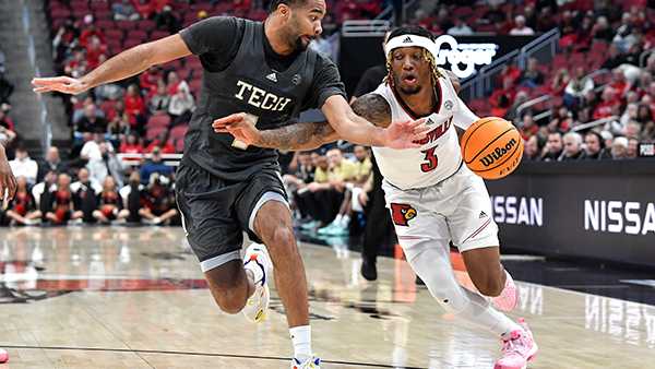 West helps Louisville oust Georgia Tech in ACC tourney 84-74