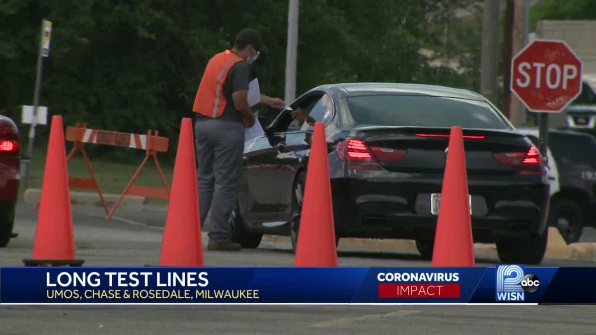 As cases skyrocket, people line up to get tested for coronavirus