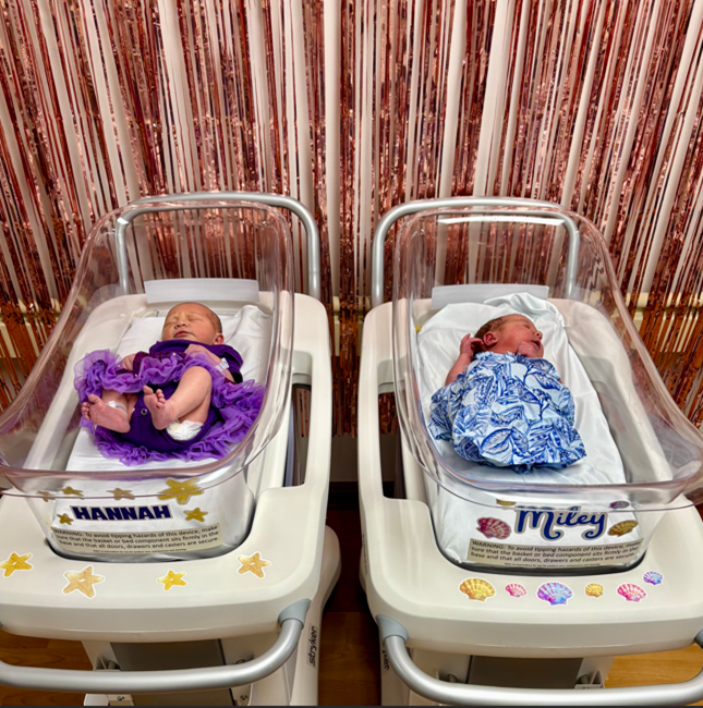 Best of both births: Hospital celebrates ‘Hannah Montana’ anniversary with 2 newborns