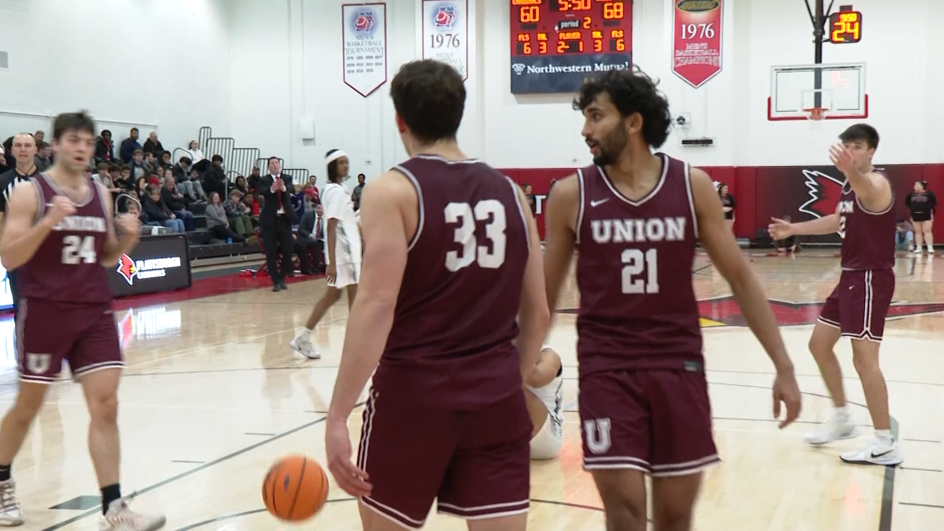 mynbc5.com - Blake McQueary - Plattsburgh State men's basketball falls to Union, 80-73