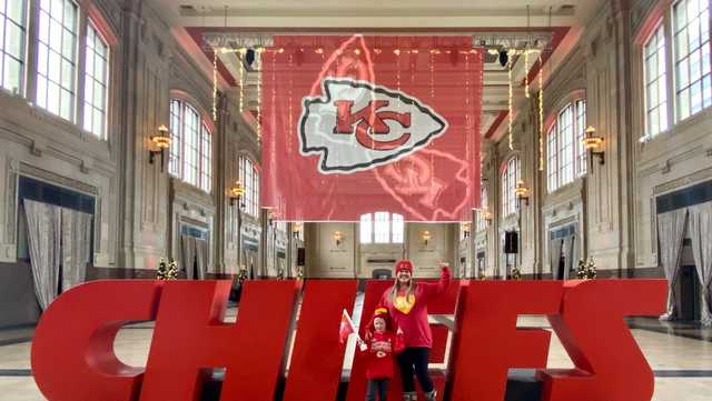 Chiefs Kingdom lights up Union Station: Downloadable pictures - FOX4