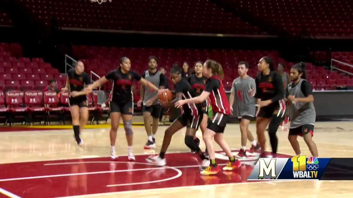 Terps women's basketball preps for road game at UConn