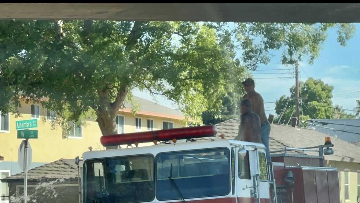 Police locate owners of unmarked fire engine driving around Sacramento
