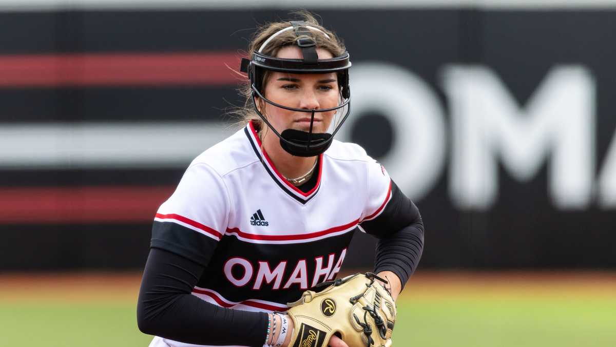 'Happy opening day': Omaha softball wins big in first doubleheader of the season
