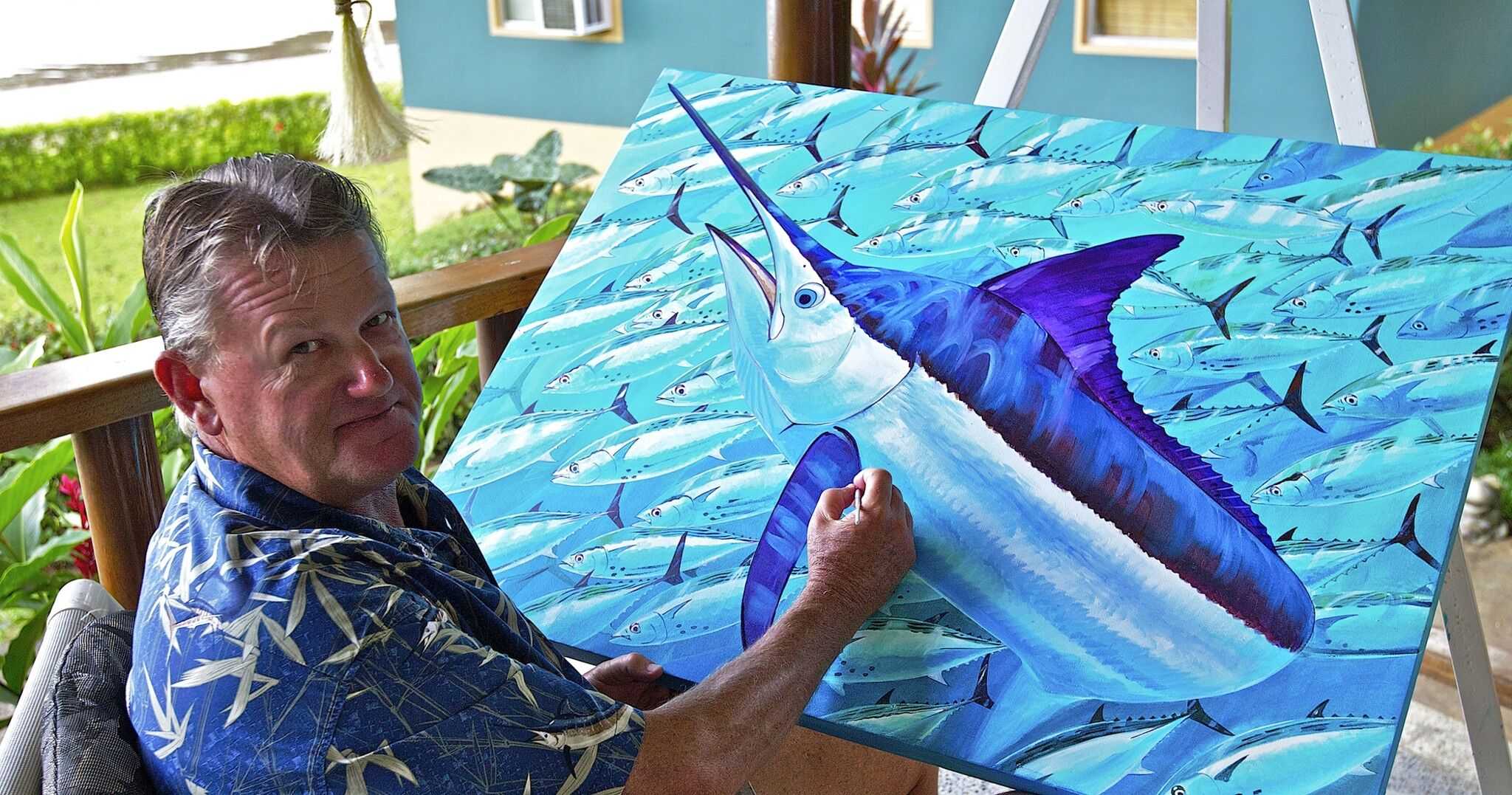 Guy harvey at 2025 seaworld orlando 2018