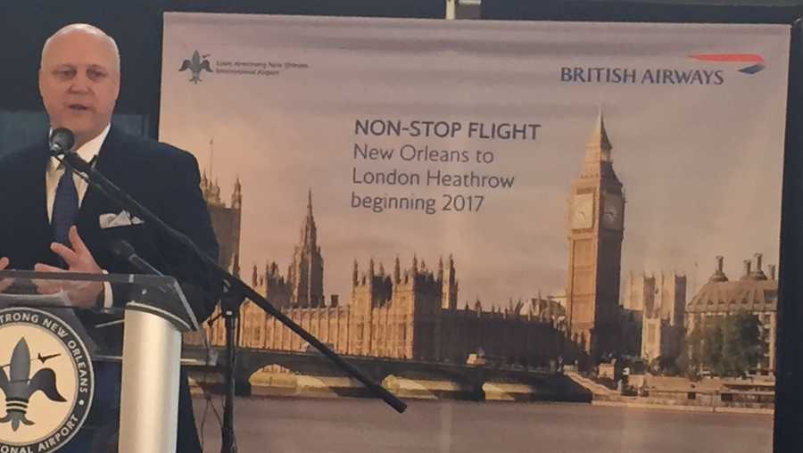 Non-stop flights to London announced