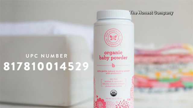 ​The Honest Company organic baby powder