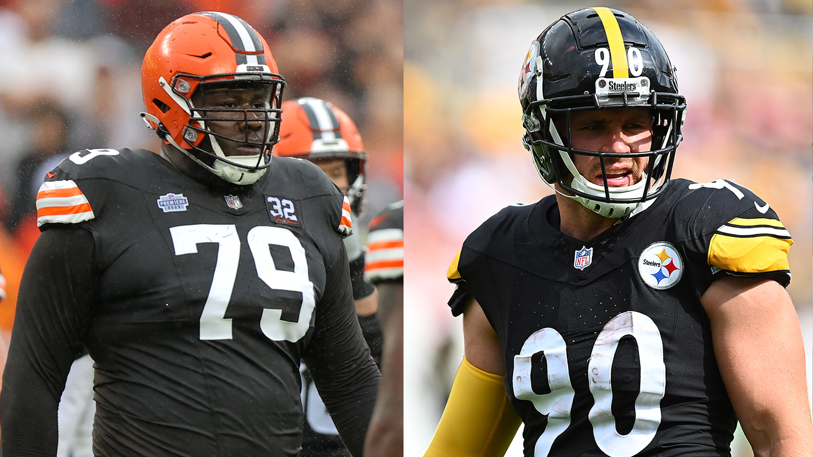 Browns Rookie Dawand Jones Matchup Against Steelers T.J. Watt