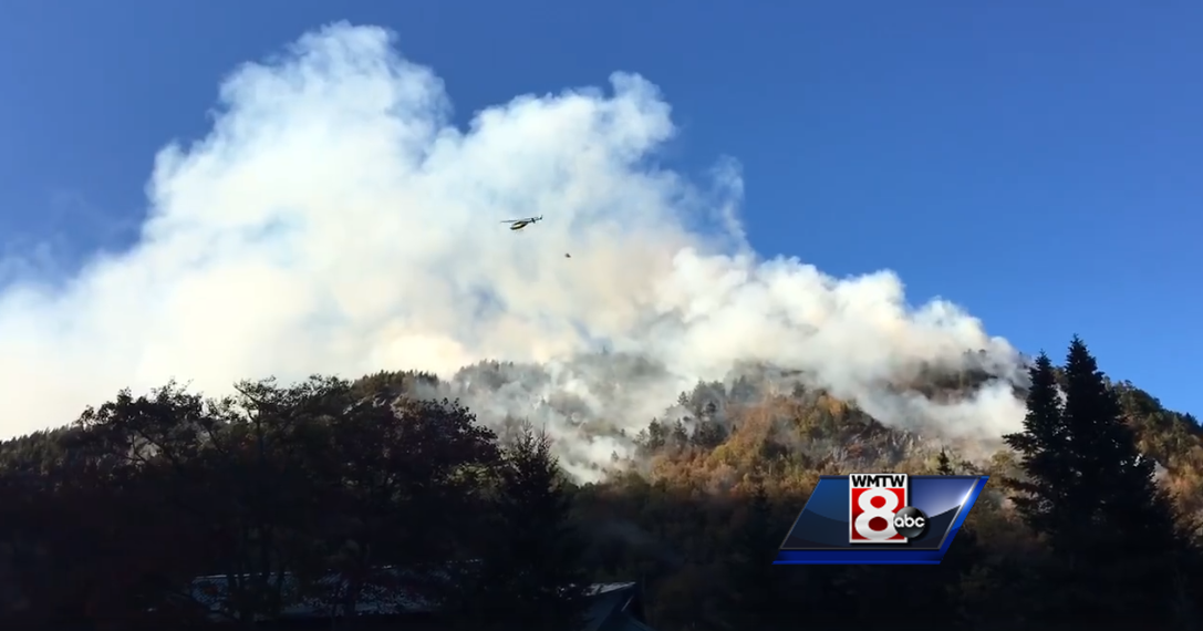 Brush Fire Spreads, Forcing Early Closure Of Popular Gorge