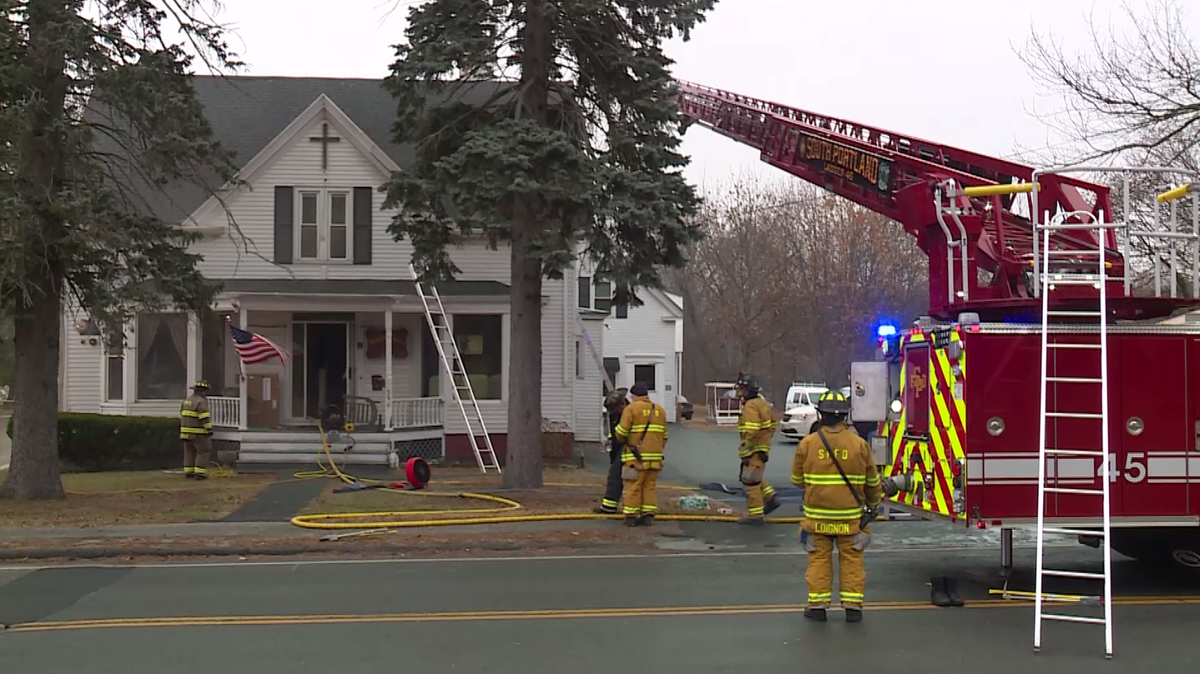 Fire breaks out at South Portland sober living home