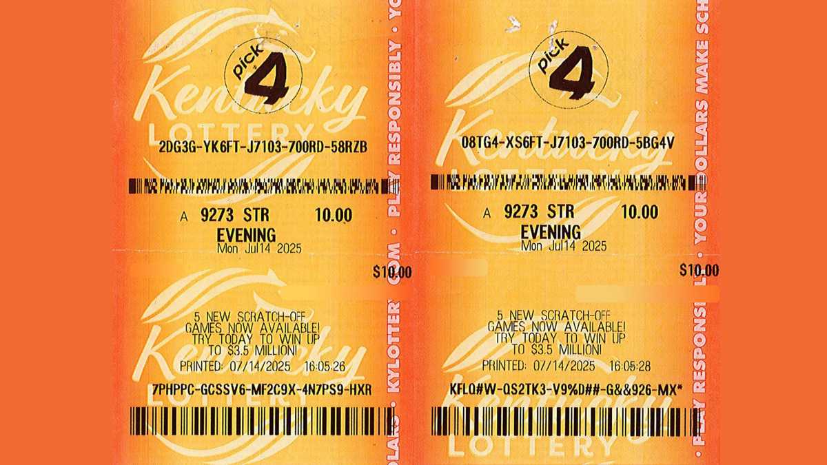 Man wins $100K combining late friend's lottery numbers with brother's birthday