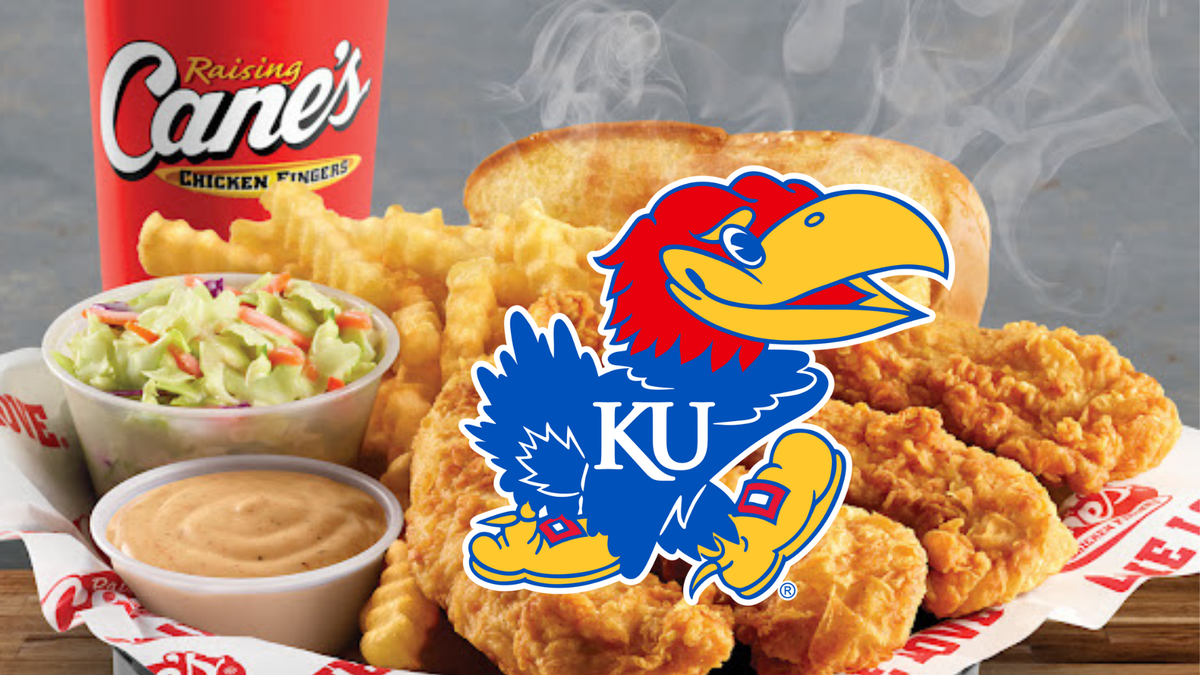KU players to surprise fans in Lawrence at Raising Cane's