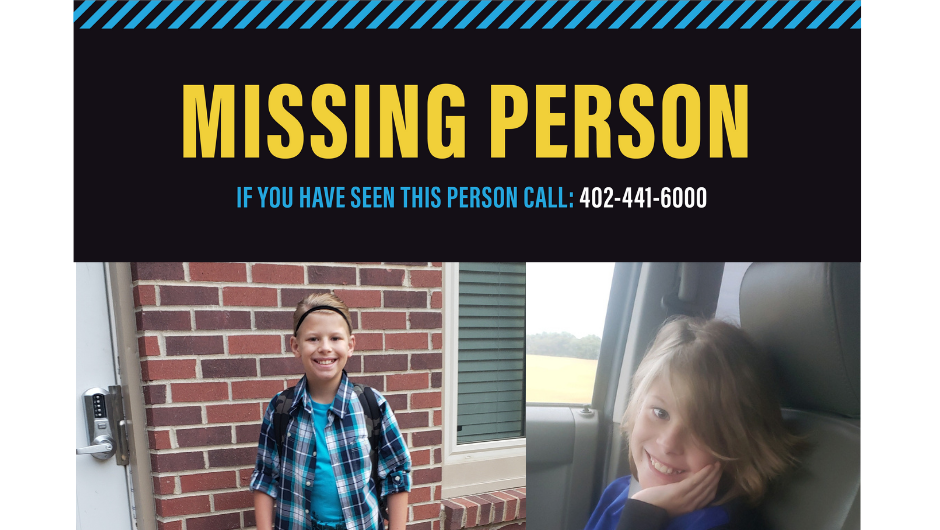 Police 11 Year Old Found Safe After Being Reported Missing 9788