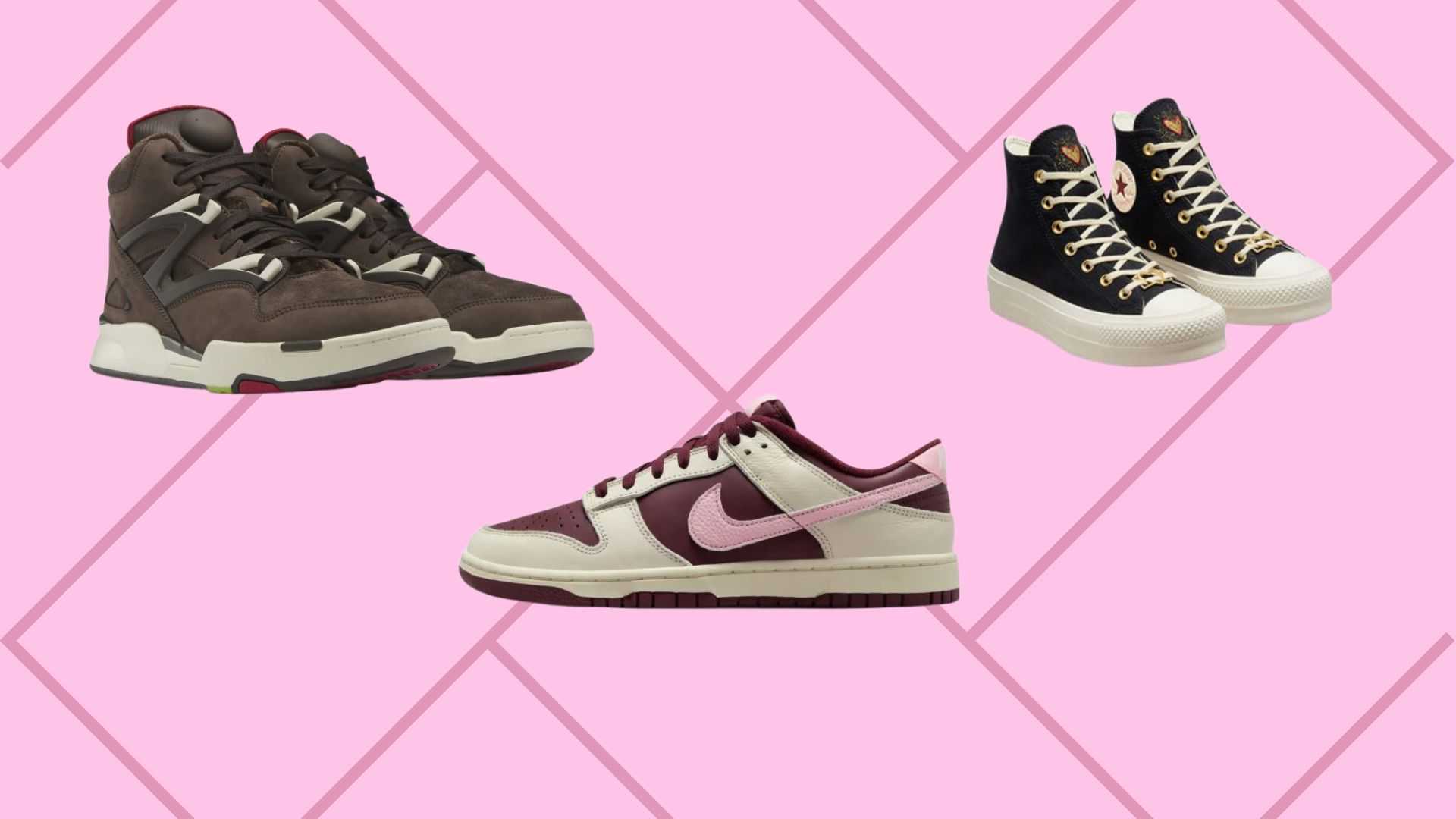 Nike Valentine's Day sneakers 2023: Dunk Lows, Air Force 1s - Vimarsana News