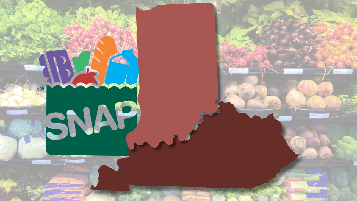 1M rely on SNAP across Kentucky, Indiana: Maps show which areas could take hardest hit