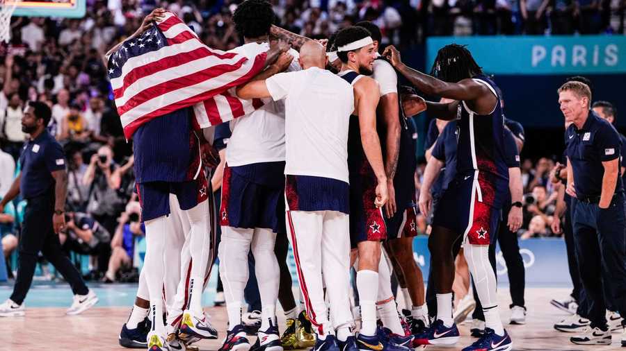 UK basketball players win gold as Team USA beats France in tight game