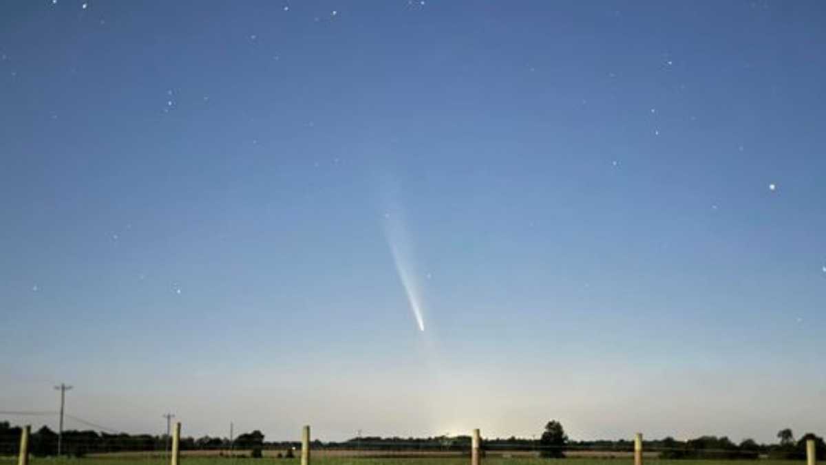 Comet passing the closest to Earth it's been in 80,000 years