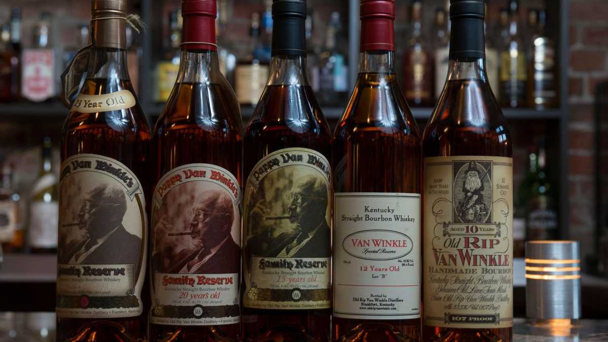 Kentucky Kroger stores holding lottery for 1,000 Pappy Van Winkle bottles