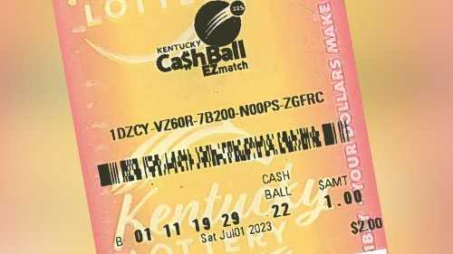 Cash Ball 225 ticket worth $225K sold at Shively liquor store