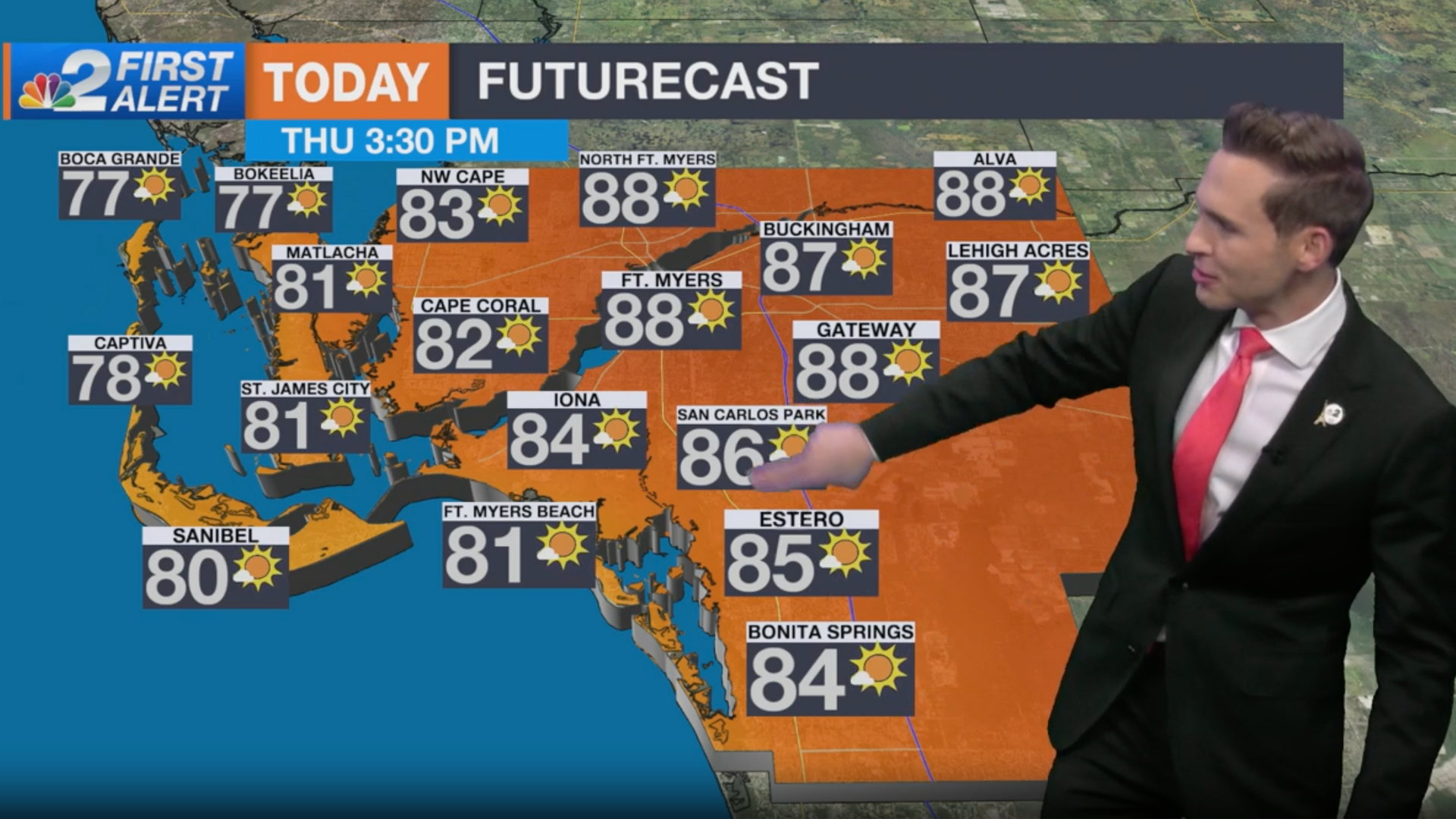 Temps flirting with 90 degrees in Southwest Florida - Vimarsana News