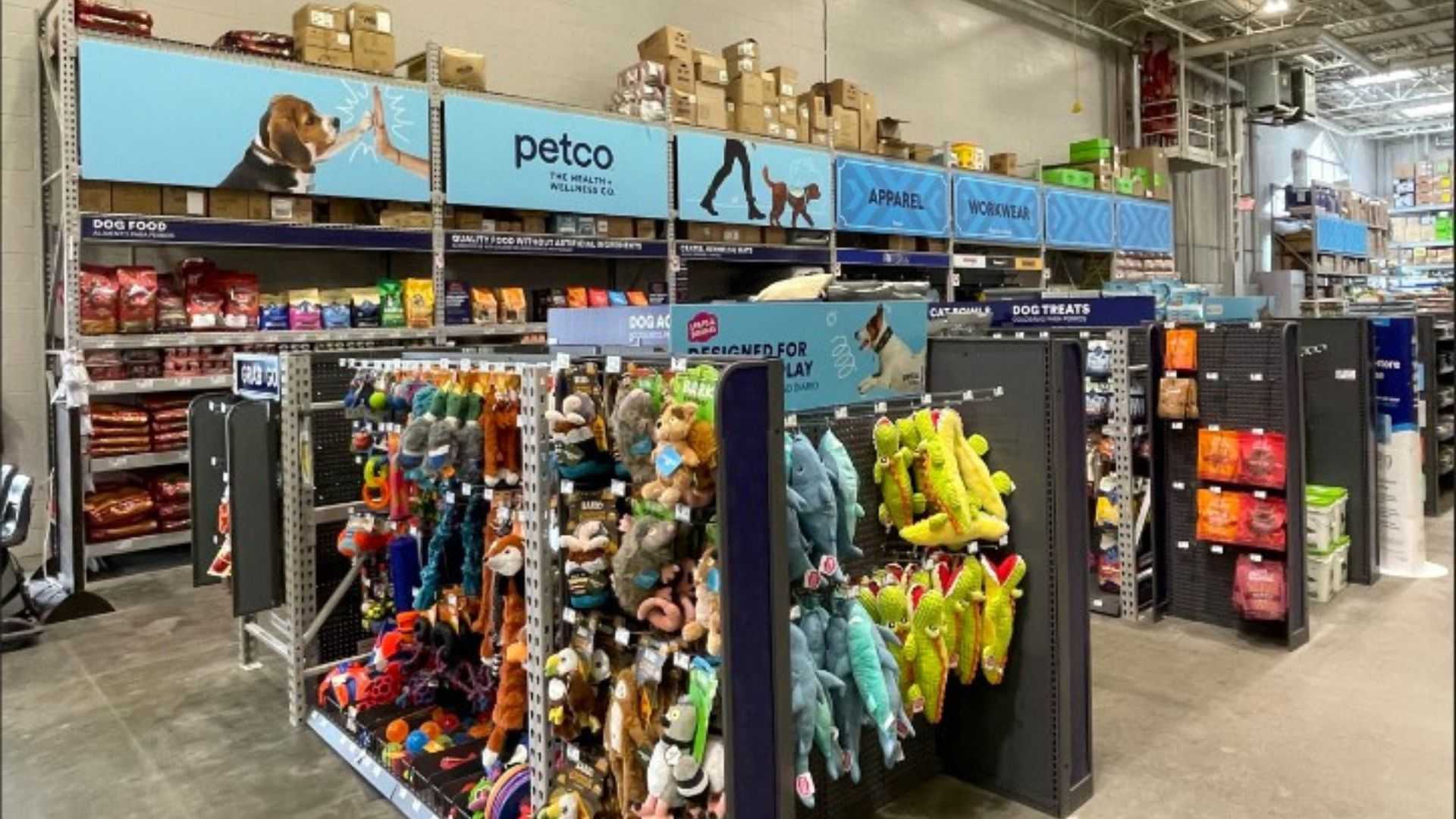 Petco best sale dog store