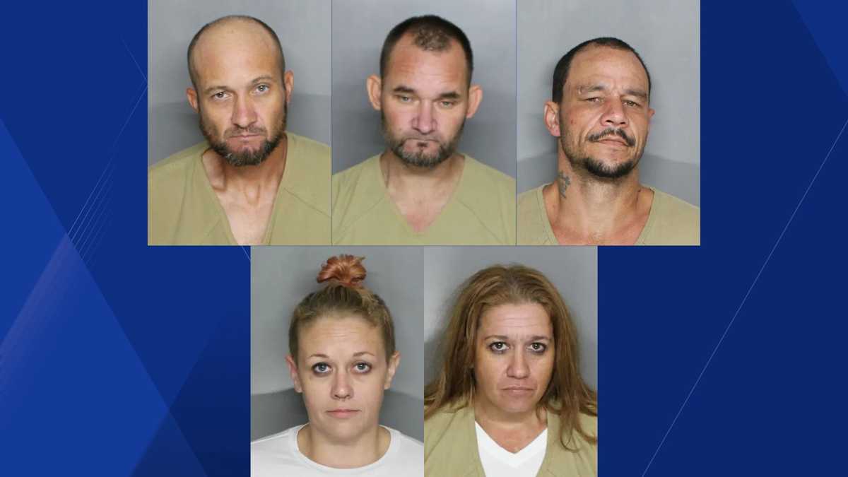 Five arrested during search at Punta Gorda home; meth, other drugs found