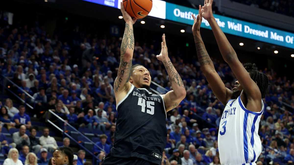 Georgetown Upsets No. 9 Kentucky 84-70 in Final Exhibition