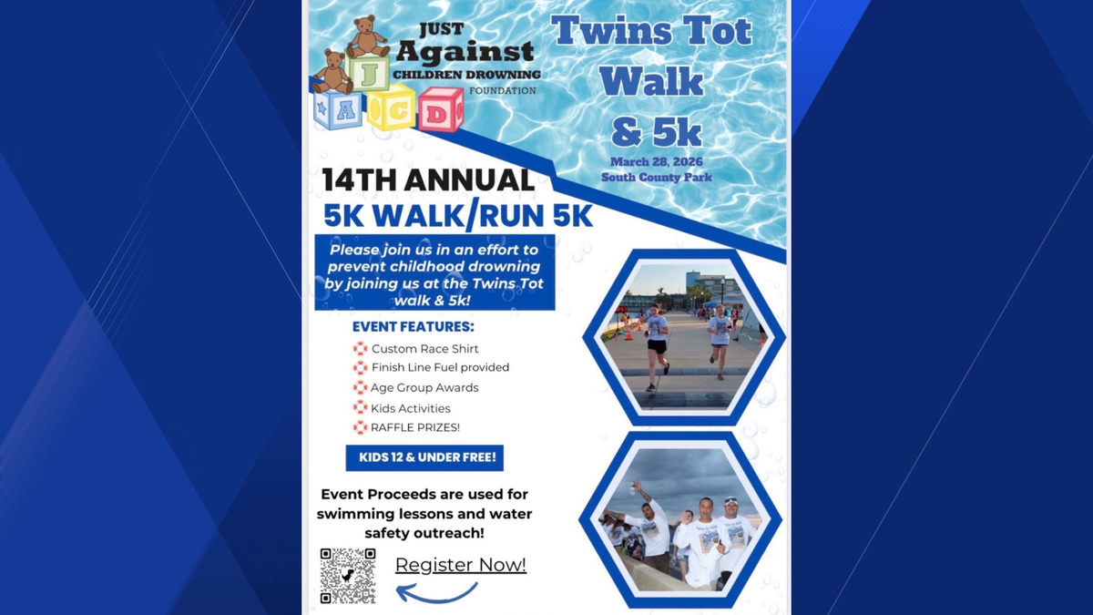 14th annual Twins Tot 5K and Walk for drowning prevention in Charlotte County set for Saturday