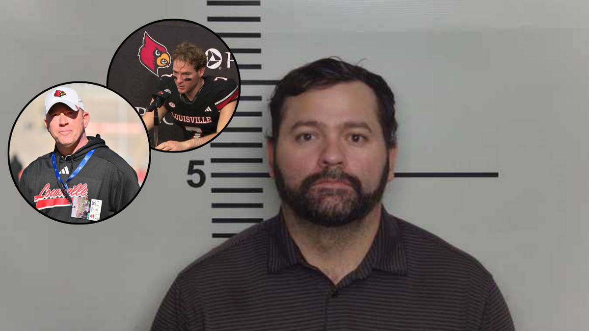 Police report: Texas man who threatened UofL coach, player said he lost $80K on game
