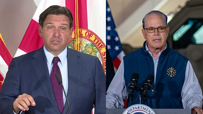 Governors of Indiana and Florida make friendly wager on college football championship