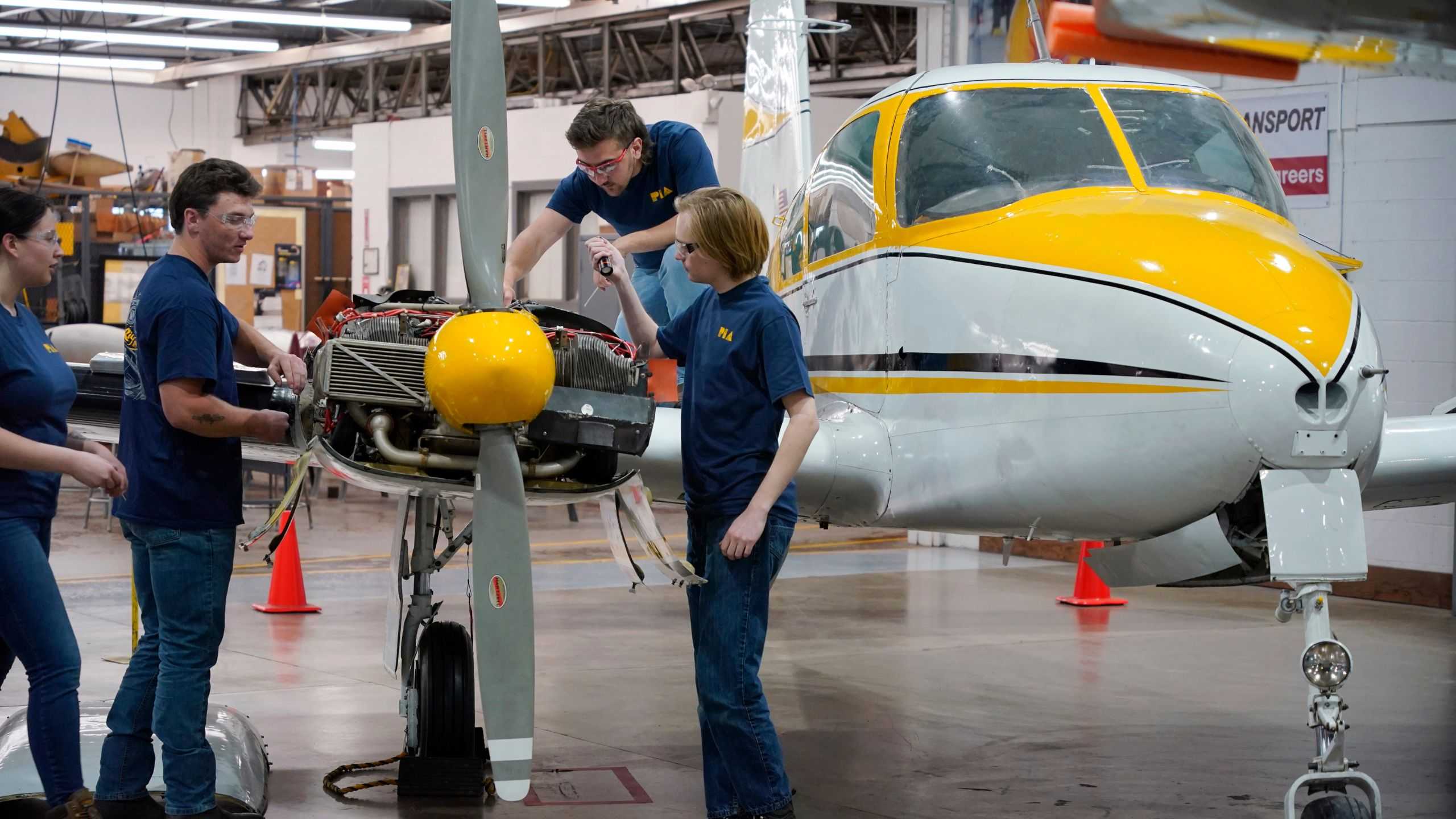 Know any airplane mechanics? A wave of retirements is leaving some US industries desperate to hire