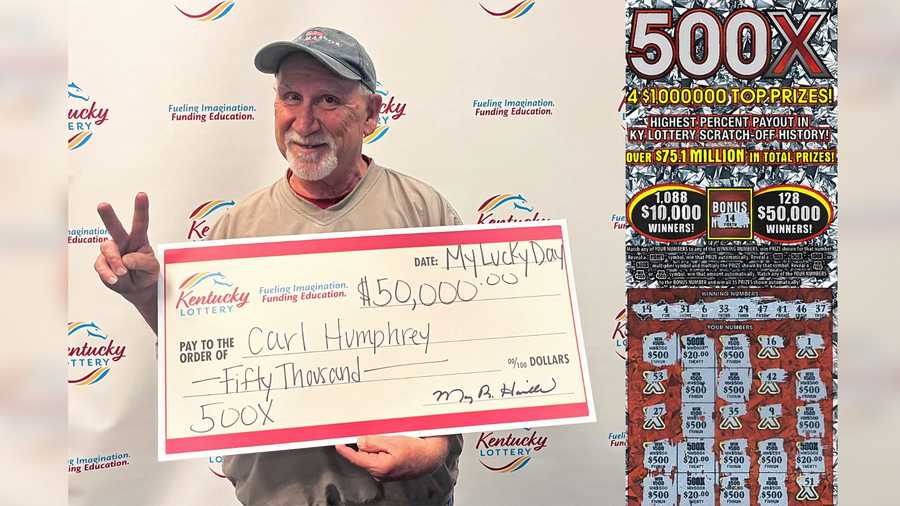 Kentucky man wins big with Kentucky Lottery Scratch-off