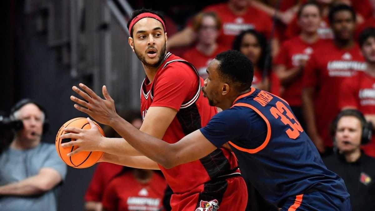 No. 16 Virginia stifles shorthanded No. 20 Louisville at home