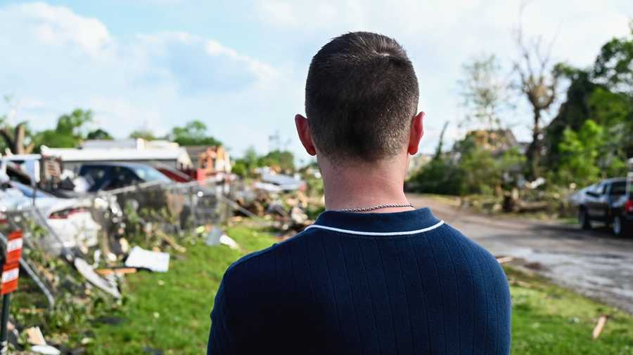 GALLERY: Sulphur tornado leaves destruction in its path
