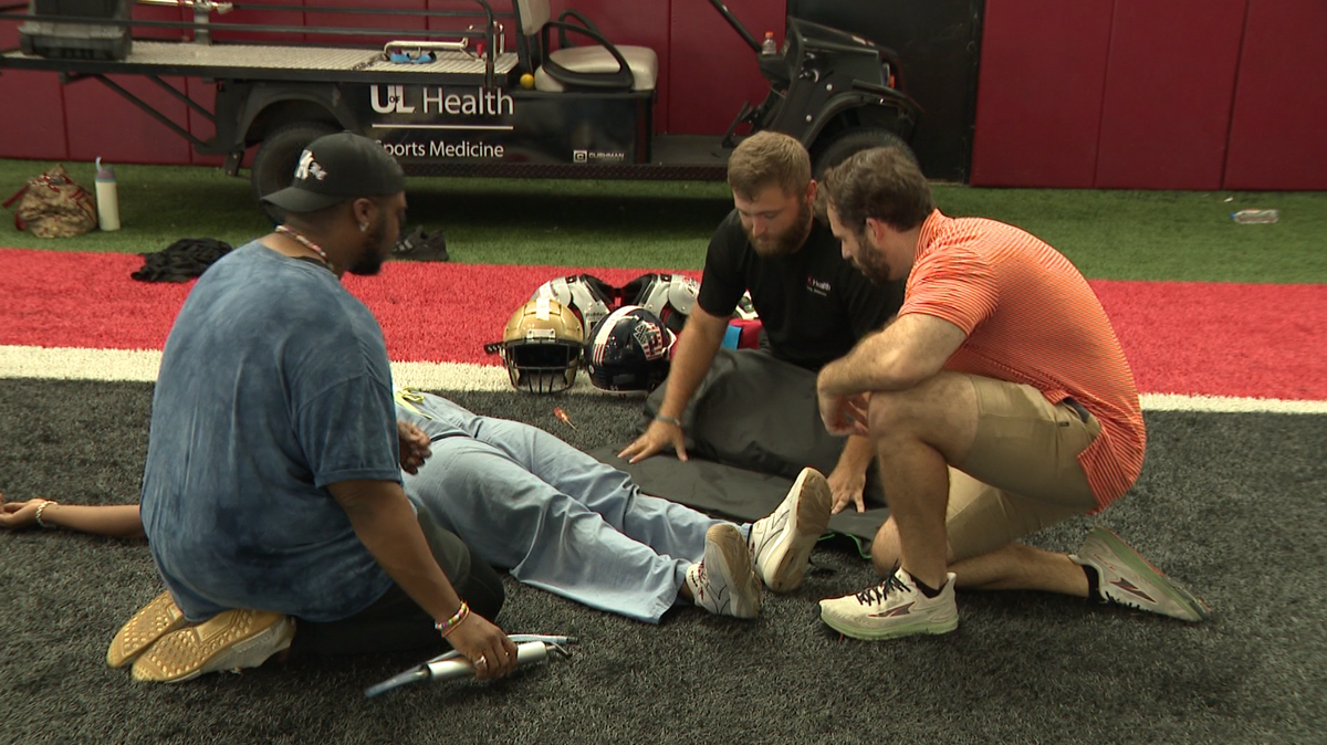 UofL Health hosts emergency sports medicine training to help save lives on, off the field