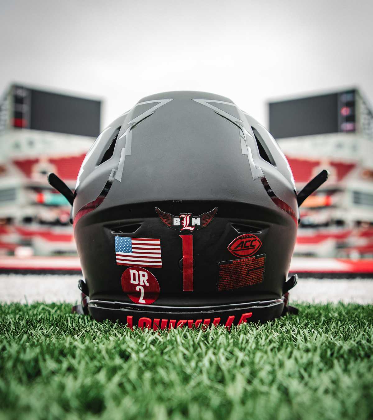 clemson football helmets black lives matter Tigers Riddell SpeedFlex Mid-Size MIDI Helmet the SF2BD UofL Football attaching decals to