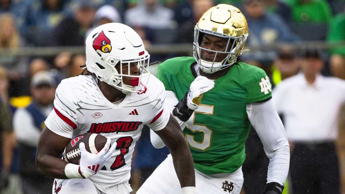 Louisville drops the ball against Notre Dame