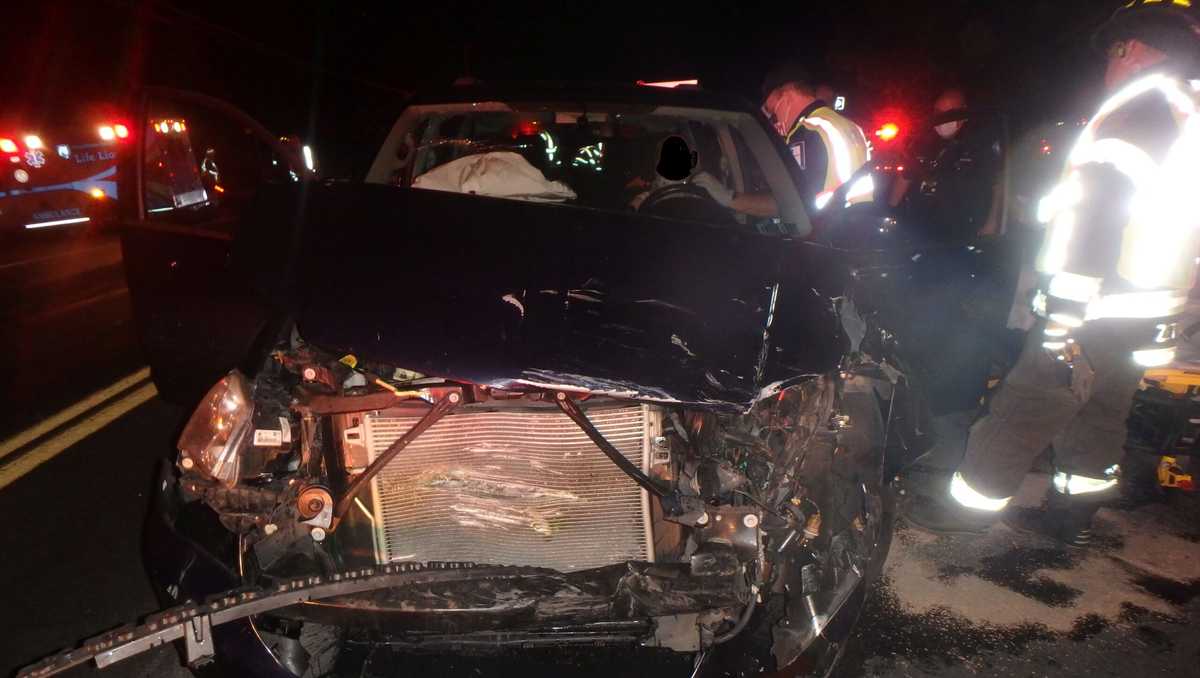 Cumberland County crash injures 4