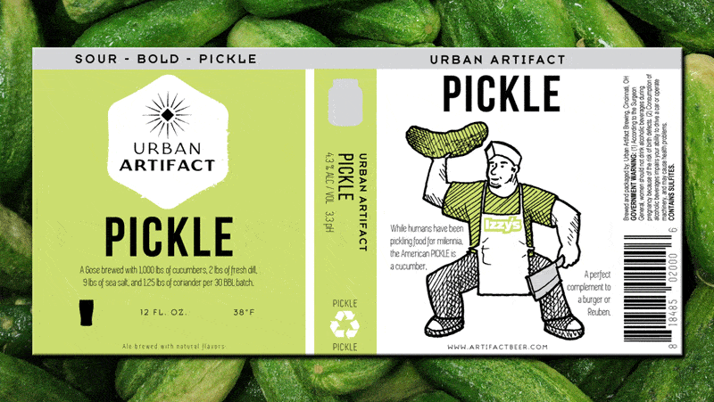 Pickle Beer Izzy S Urban Artifact Partner To Create Bold Brew   Urban Artifact Pickle Beer 1498576858 