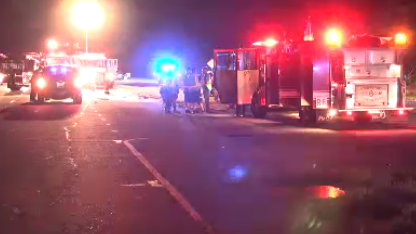 Coroner releases name of man killed in fiery crash