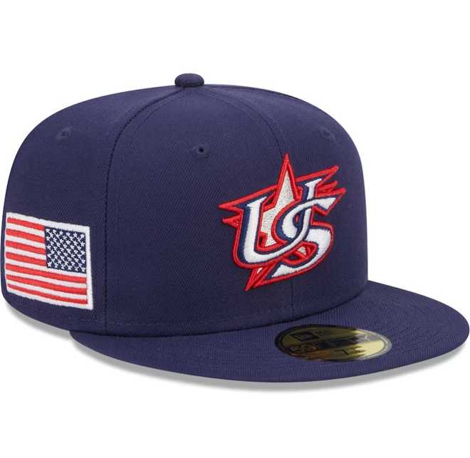 New Era 59Fifty Japan World Baseball Classic Jersey Hat - Navy