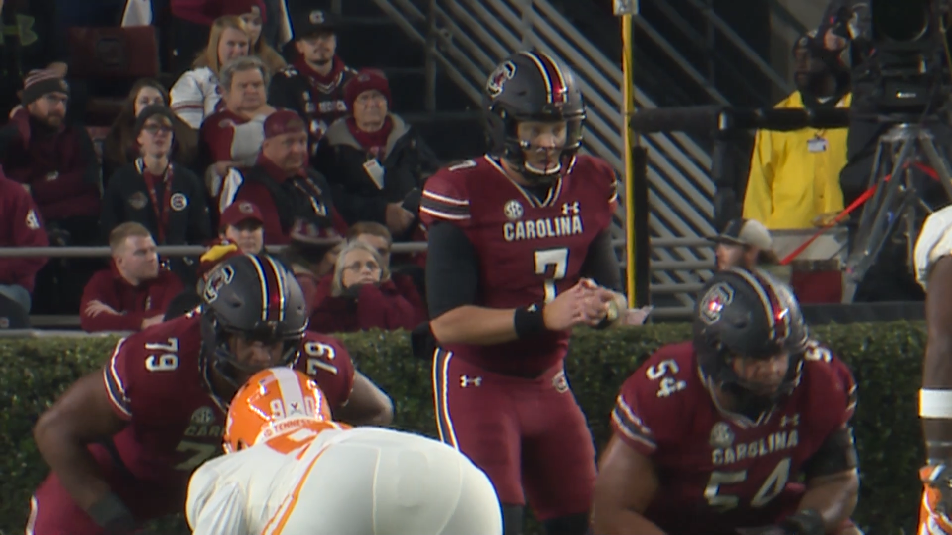 South Carolina Football Team Stuns No. 5 Tennessee