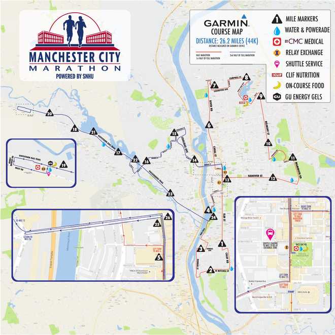 Around 1,800 runners participate in Manchester City Marathon's five faces