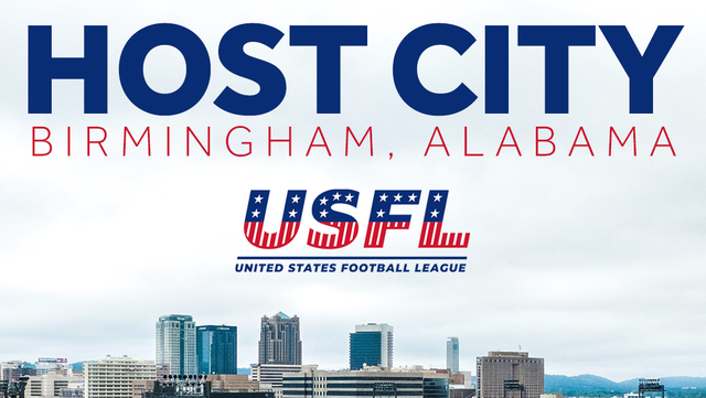 USFL 2022: Birmingham to host all football games in inaugural season