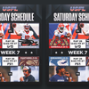 USFL 2022: Week 7 schedule